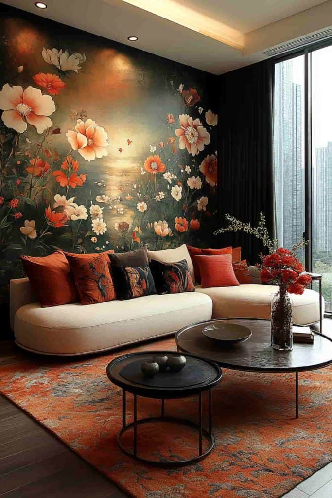 Creative wall decor ideas for bold living rooms