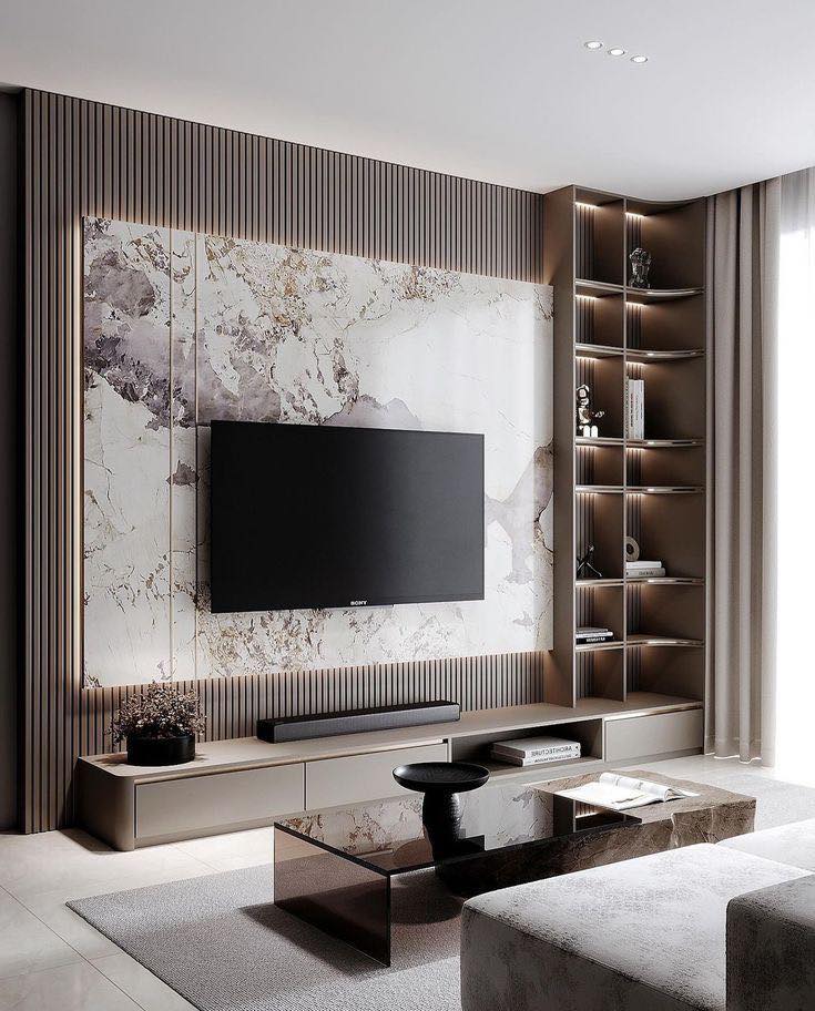 Modular TV Wall Ideas Inspired by Smart Storage Systems