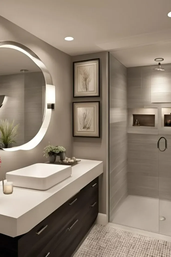 Windowless Basement Bathroom Design Ideas