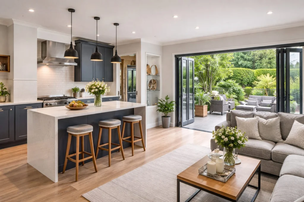 Open Kitchen Living Rooms