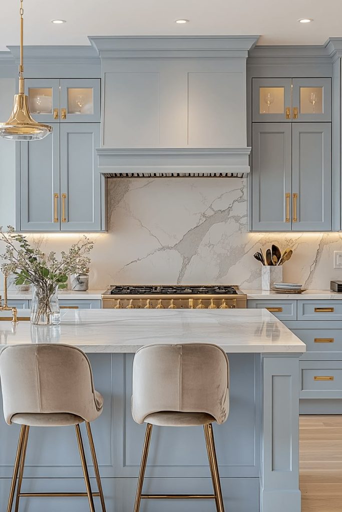 Pale Blue Kitchen Concepts