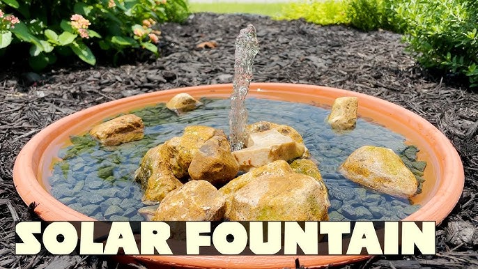 Solar Fountain Ideas